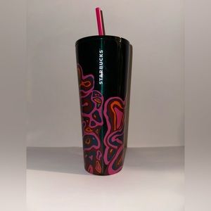 Starbucks fall metal cold cup